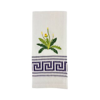 Handtuch Blume Lila