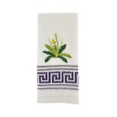 Handtuch Blume Lila