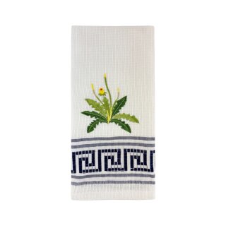 Handtuch Blume Navy