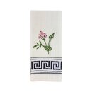 Handtuch Blume Navy