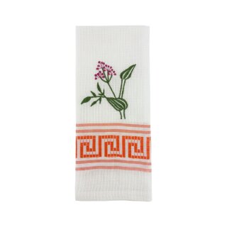 Handtuch Blume Orange