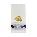 Handtuch Blume Navy