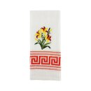 Handtuch Blume Orange