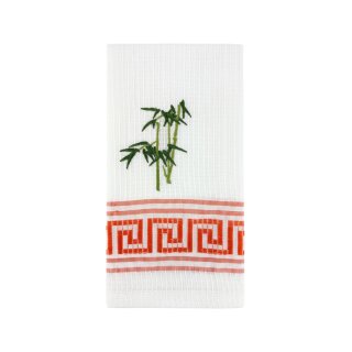 Handtuch Blume Orange