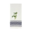 Handtuch Blume Navy