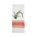 Handtuch Blume Orange