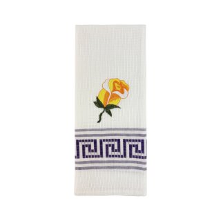 Handtuch Blume Lila
