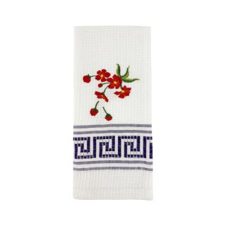 Handtuch Blume Lila